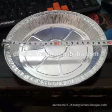 Prata de alumínio Foil Round Pie plate